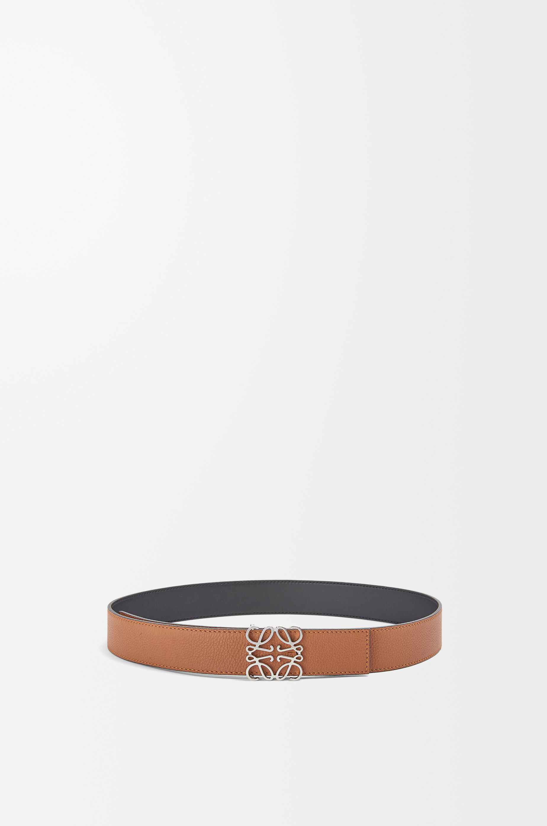 リバーシブル アナグラムベルト（ソフトグレインカーフ&スムースカーフ