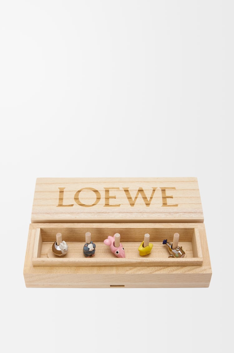 LOEWE Suna Fujita personalisation charm box set Multicolor