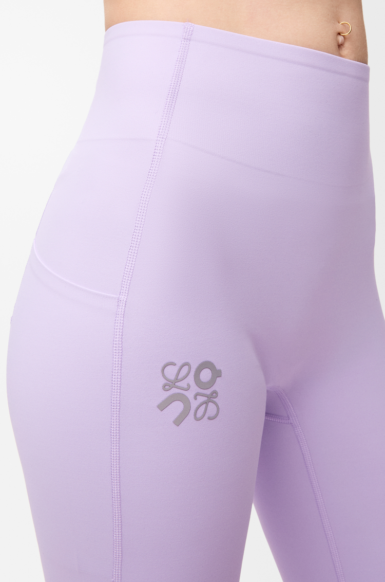 LOEWE Pantalon bootleg souple en jersey technique Lilas