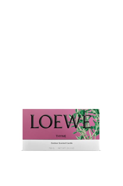 LOEWE Thyme Outdoor Candle 淺棕色 plp_rd
