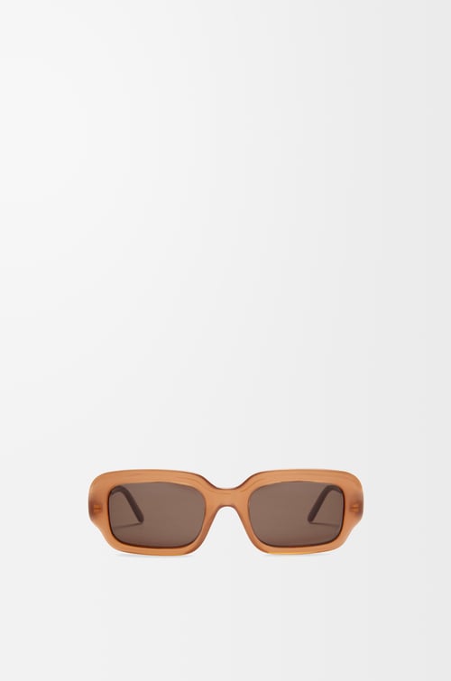 LOEWE Gafas de sol Rectangular Slim Caramelo Claro