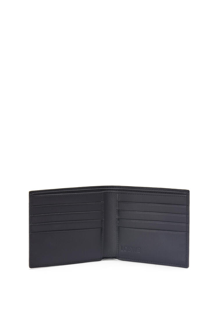 LOEWE Brand bifold wallet in grained calfskin Tan pdp_rd