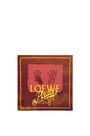 LOEWE Palm bandana in cotton and silk Brown/Multicolor