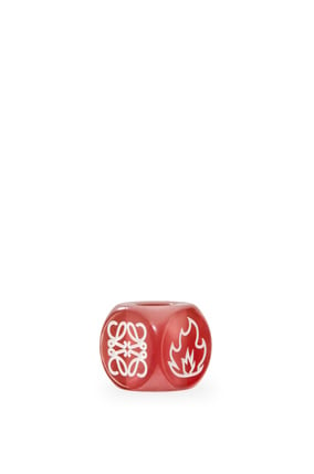 LOEWE Big Desire dice in acrylic Deep Red plp_rd