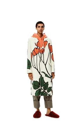 LOEWE Herbarium coat in wool Multicolor plp_rd