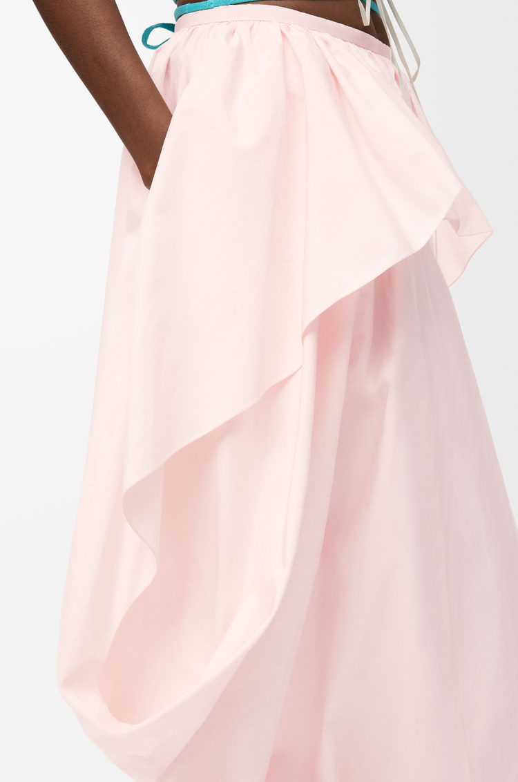 LOEWE Gonna in cotone Rosa Chiaro