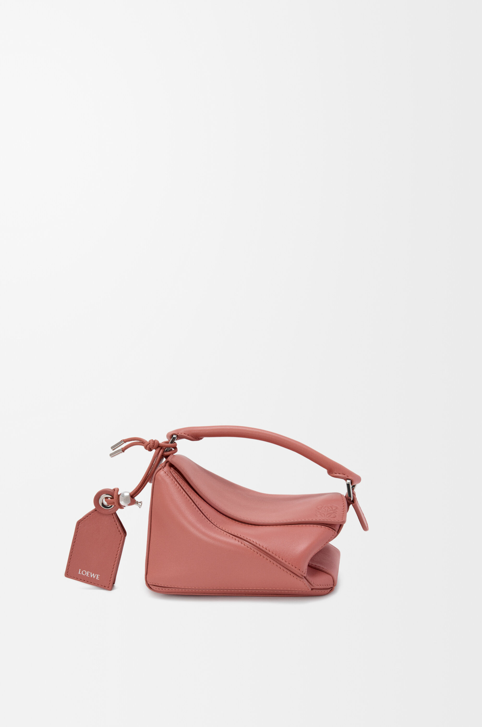 Mini Featherlight Puzzle bag in nappa lambskin Beige - LOEWE USA