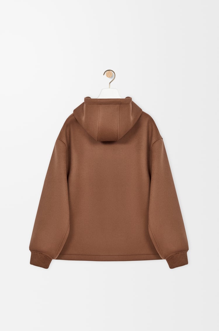 LOEWE フーデッド ジャケット（ウール） キャメル
