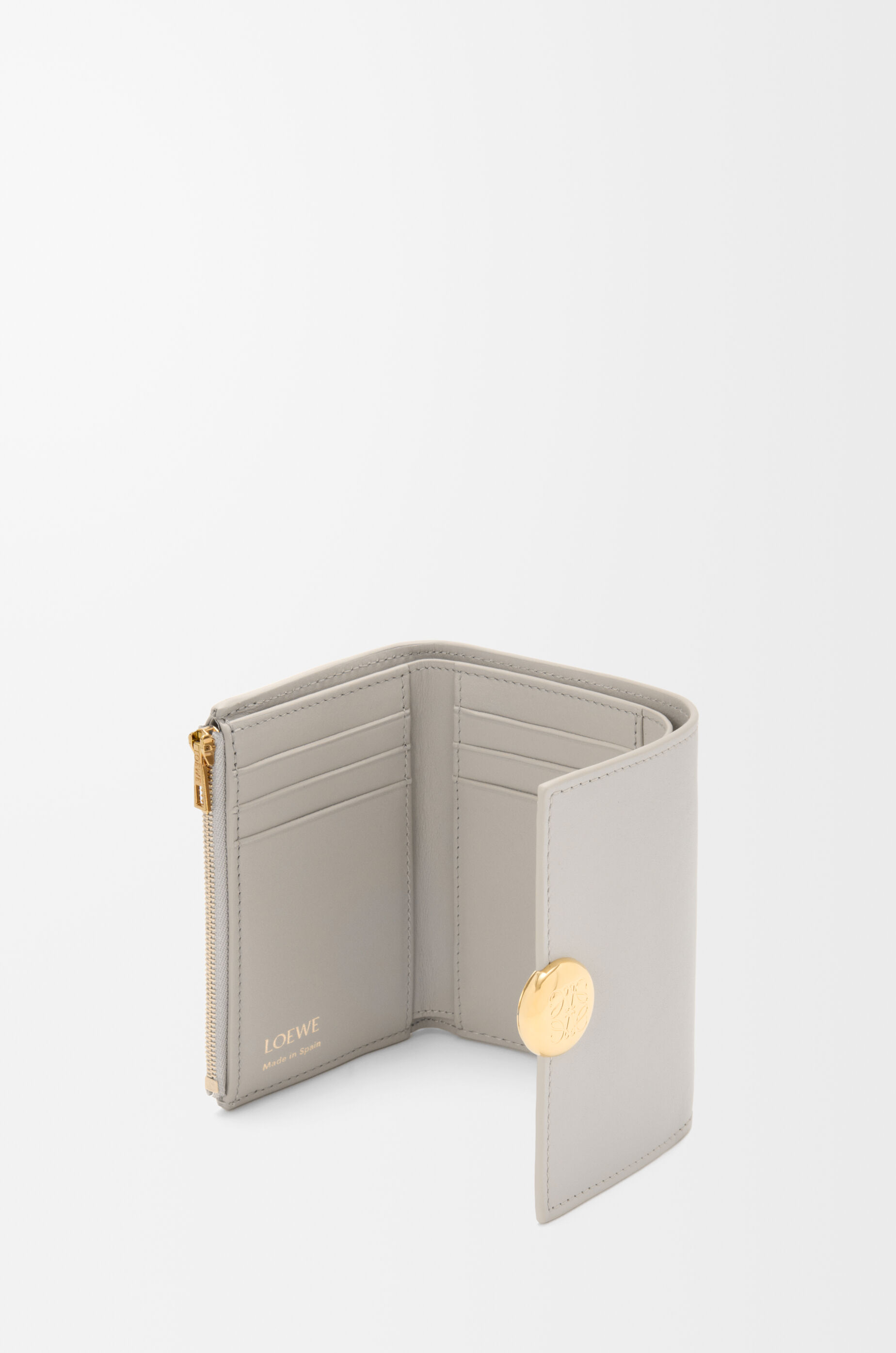 LOEWE ぺブル バーティカル ウォレット スモール（シャイニーナパカーフ） ぺブル バーティカル ウォレット スモール（シャイニーナパ