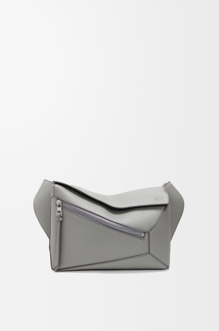 LOEWE パズル バムバッグ スモール（クラシックカーフ） アスファルトグレー