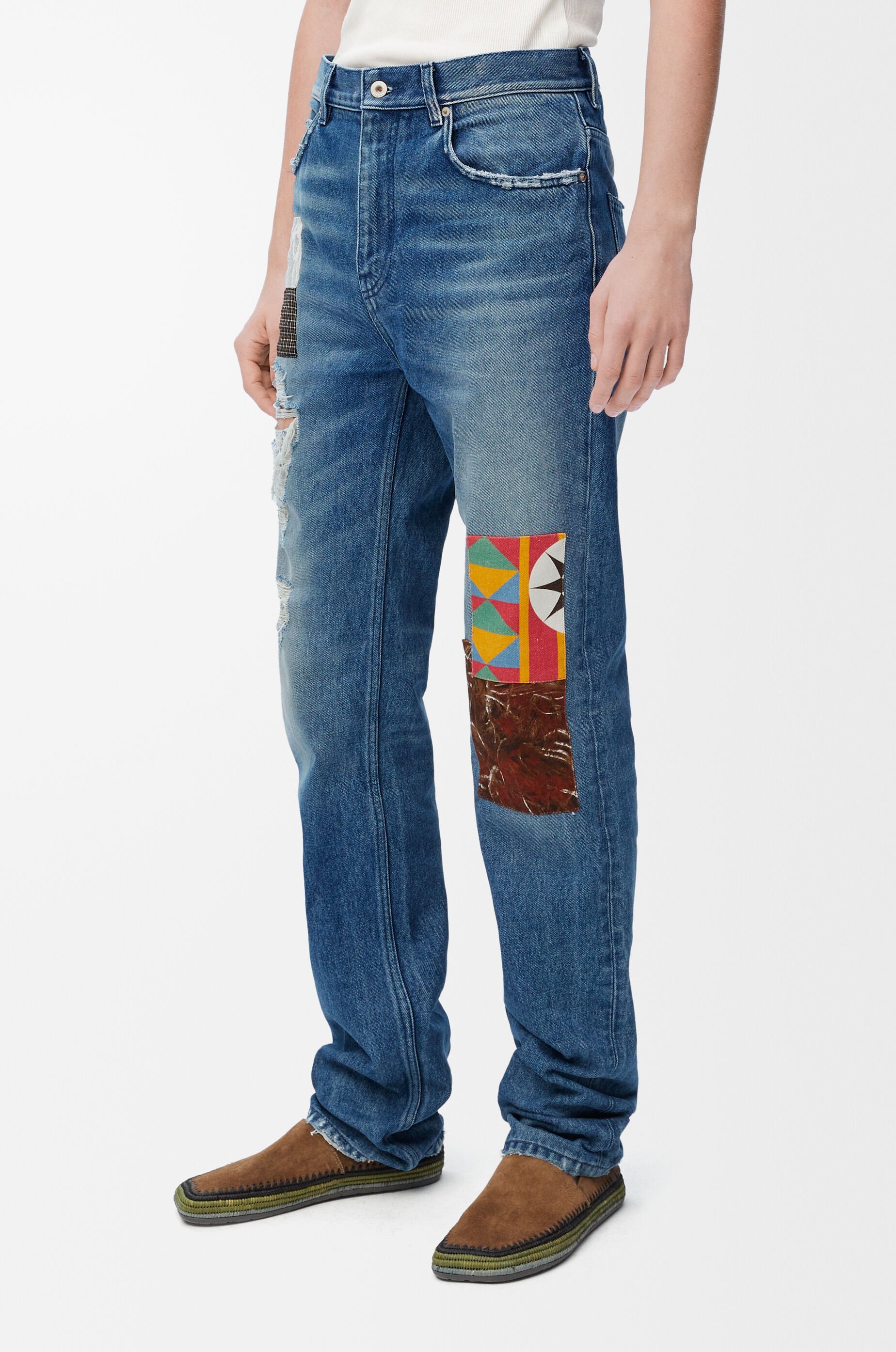 Straight leg jeans in denim Blue - LOEWE