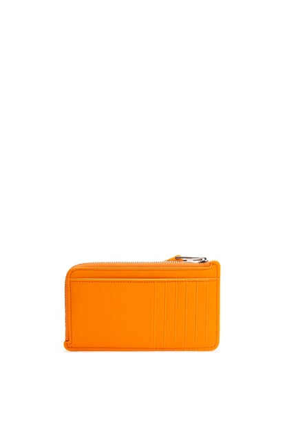 LOEWE Puzzle long coin cardholder in classic calfskin Bright Mandarin plp_rd