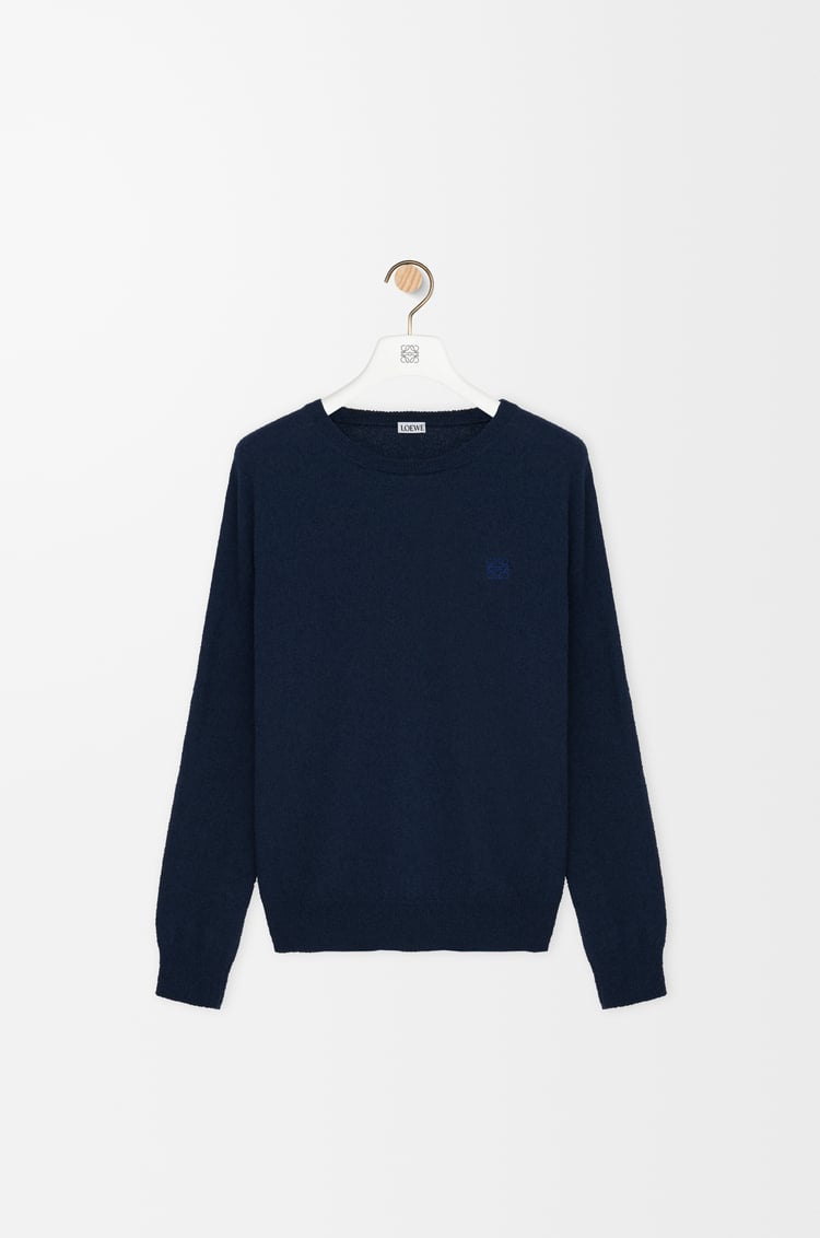 LOEWE Sweater in cotton blend Navy Blue