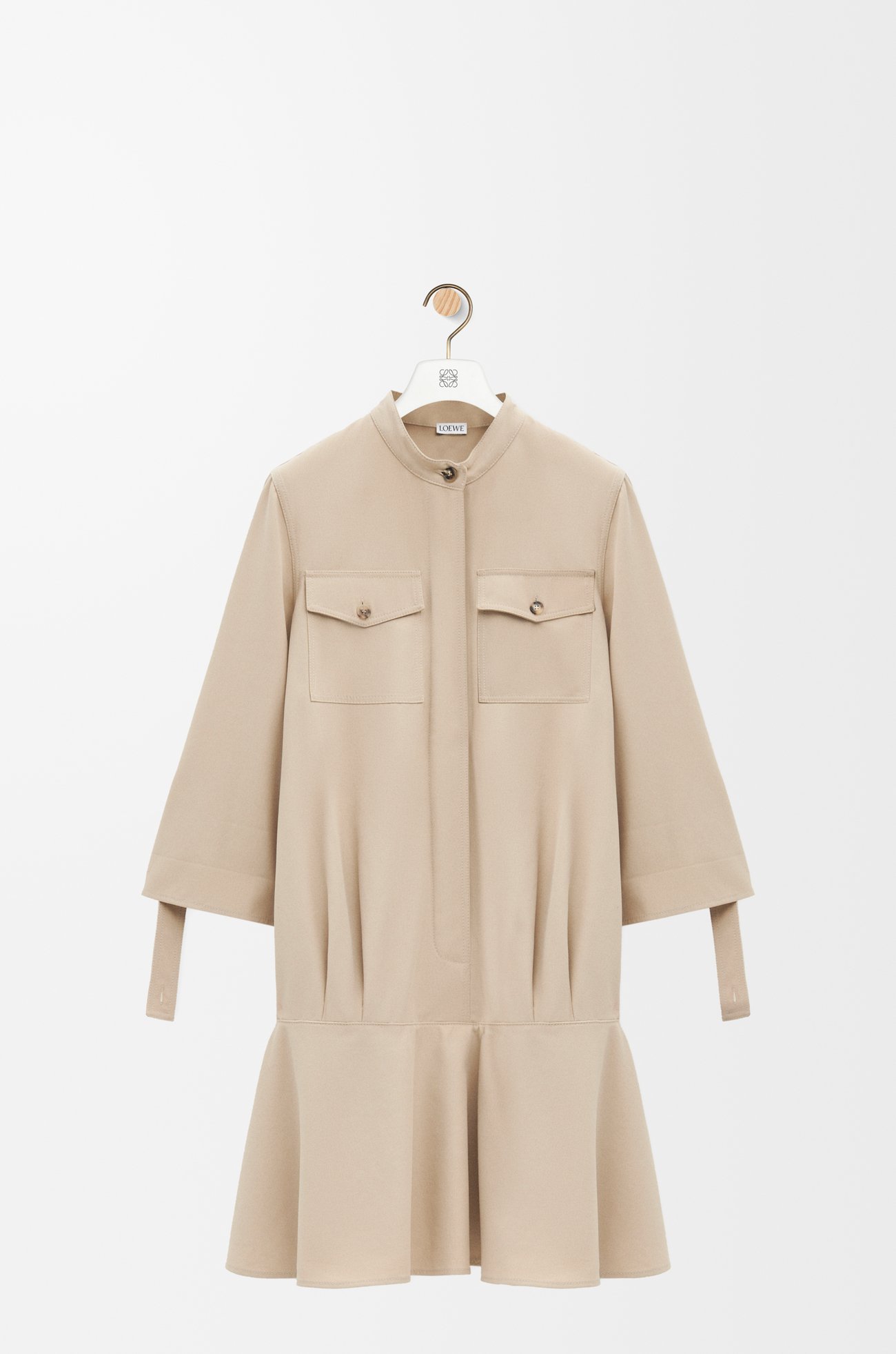 LOEWE Dress in cotton Beige