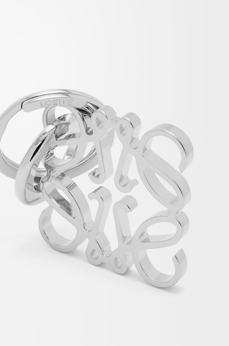 LOEWE Anagram keyring Palladium
