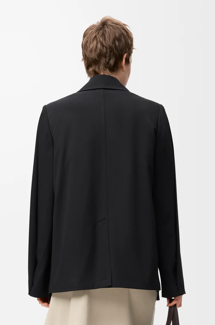 LOEWE 羊毛夹克 黑色