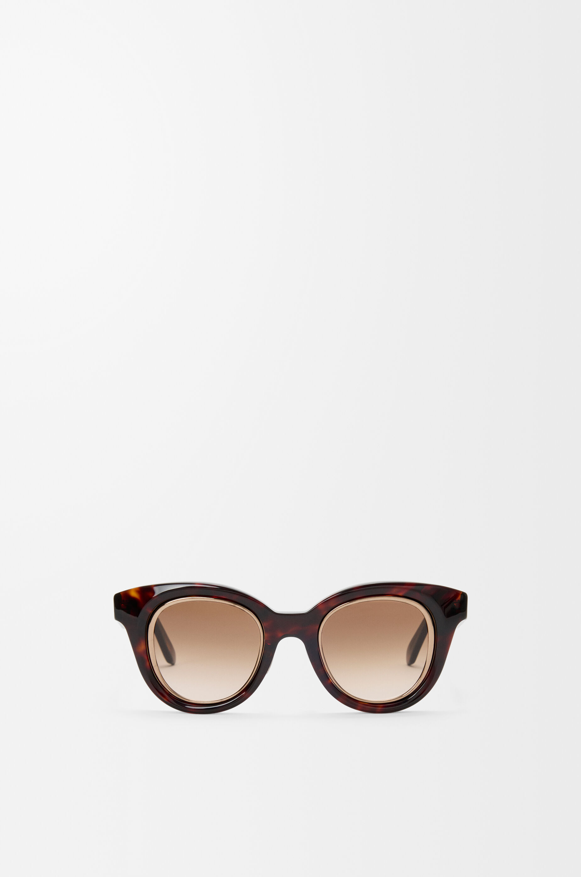 ミニ アナグラム バタフライ サングラス ブラウン - LOEWE