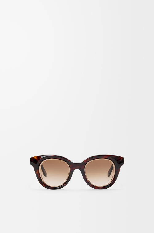 LOEWE Mini Anagram Butterfly sunglasses Havana