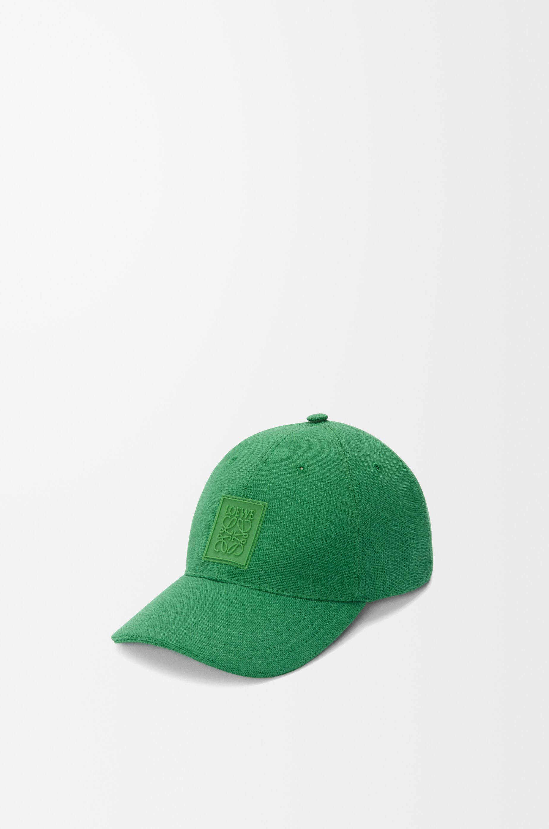 【訳あり】 パッチ キャップ （キャンバス） ブラック - LOEWE 帽子