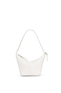 LOEWE Mini Hammock Hobo bag in classic calfskin Soft White