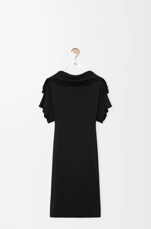 LOEWE Dress in viscose Black