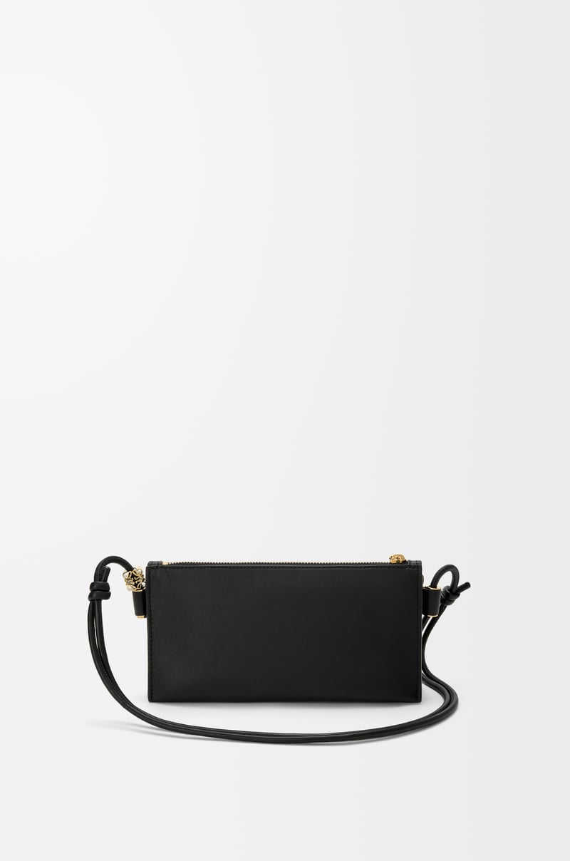 LOEWE 纳帕牛皮革 Joya 手拿包 黑色