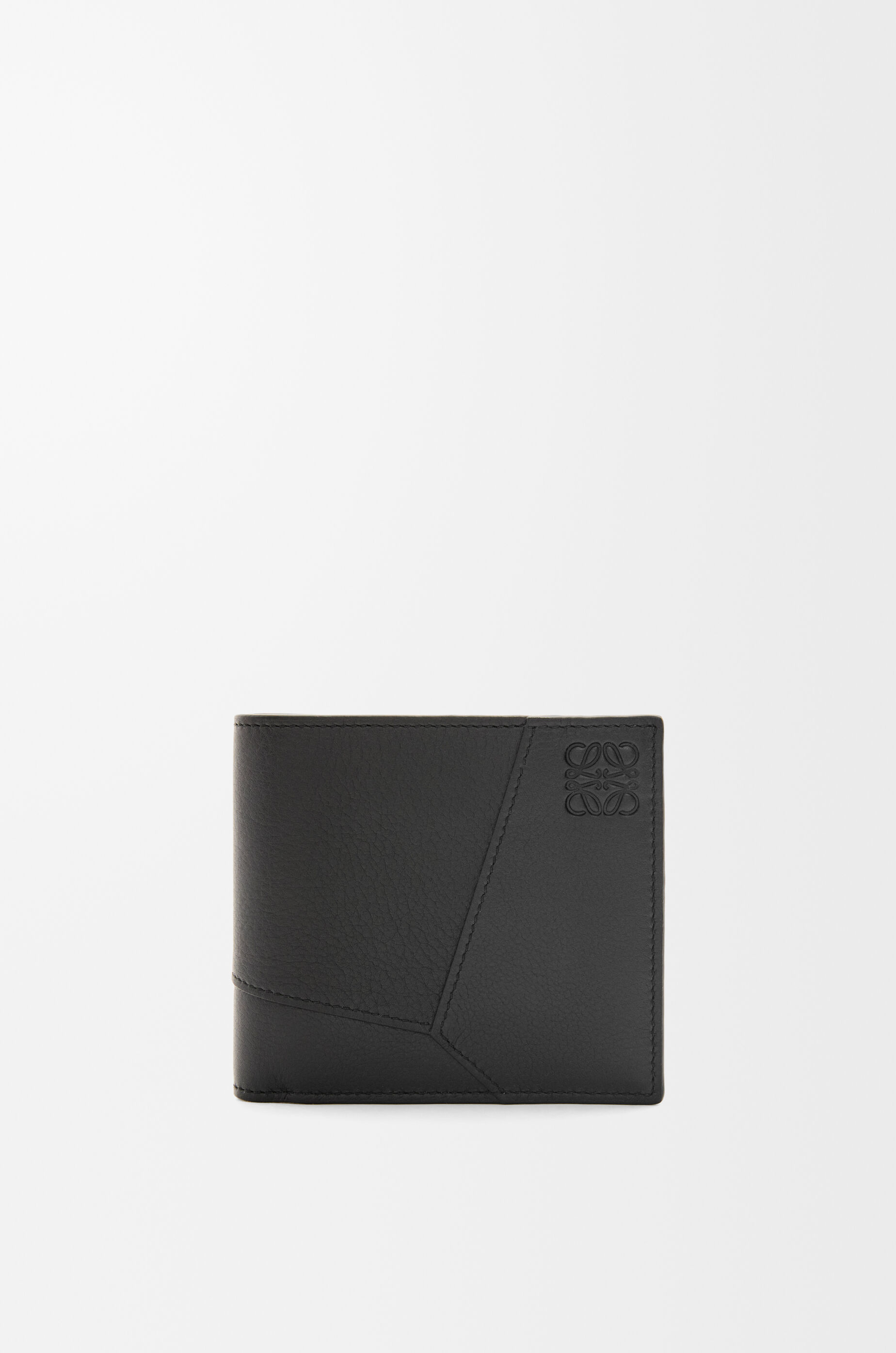 パズル バイフォールド コインウォレット（クラシックカーフ） ブラック - LOEWE