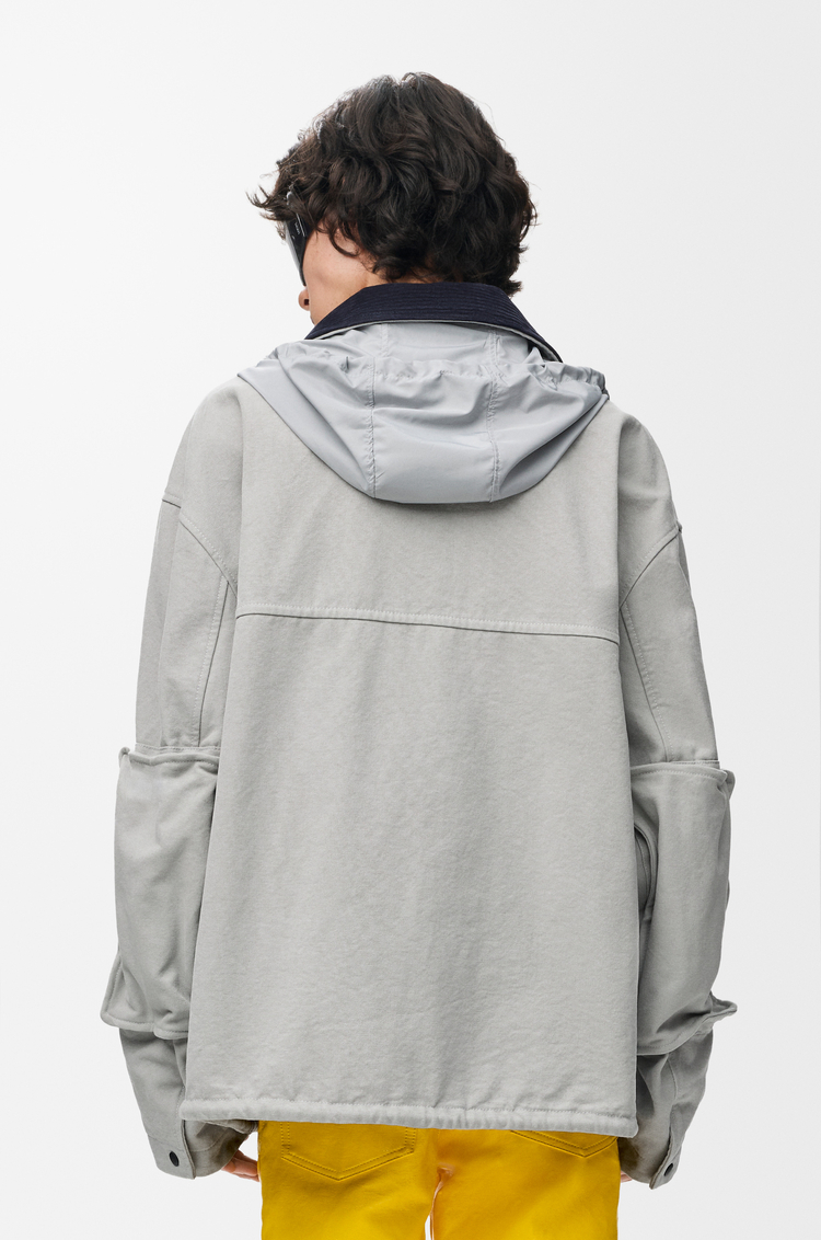 LOEWE Jacket in cotton Grey