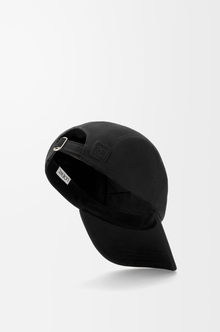 LOEWE Camp cap in cotton Black