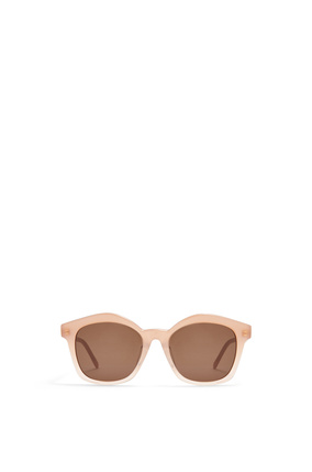 LOEWE Browline sunglasses in acetate Gradient Rose/Gold plp_rd