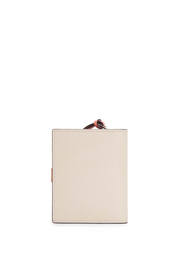 LOEWE Compact zip wallet in soft grained calfskin Light Oat/Honey pdp_rd