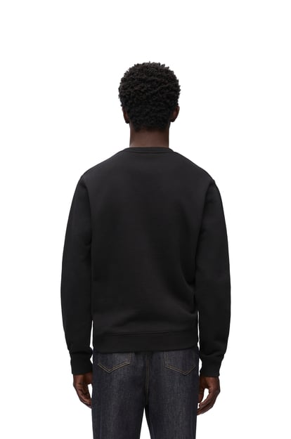 LOEWE Regular fit sweatshirt in cotton Black plp_rd