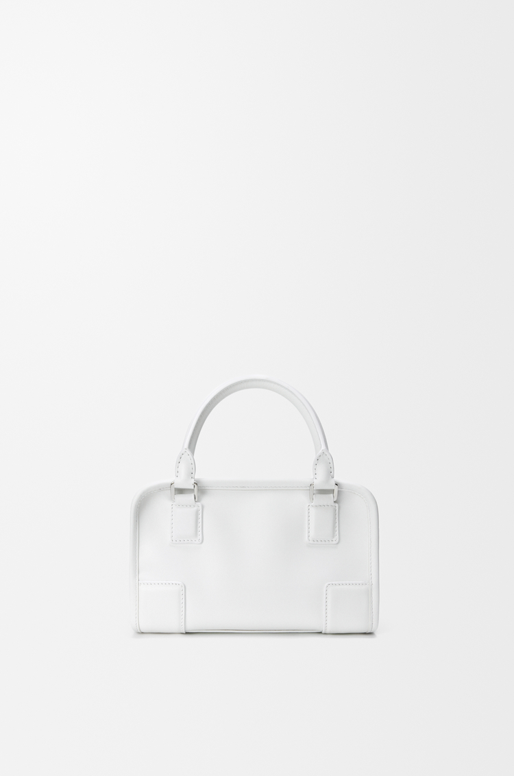 LOEWE Bolso Amazona 180 mini en piel de ternera suave Blanco