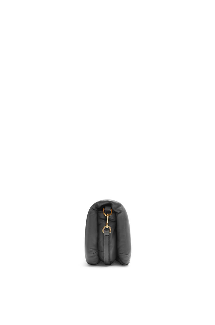 LOEWE Bolso Goya Puffer mini en piel napa de cordero Negro