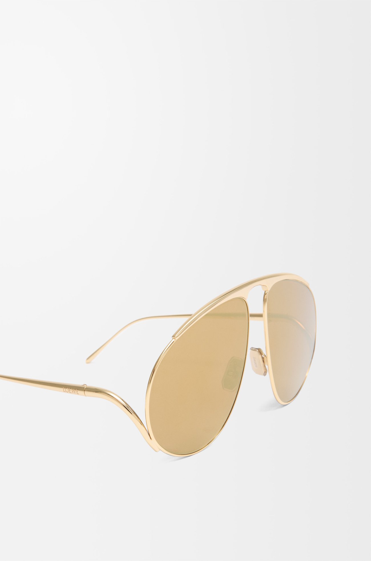 LOEWE Hillock sunglasses Gold