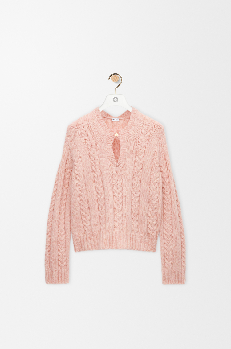 LOEWE Maglia in lana Rosa
