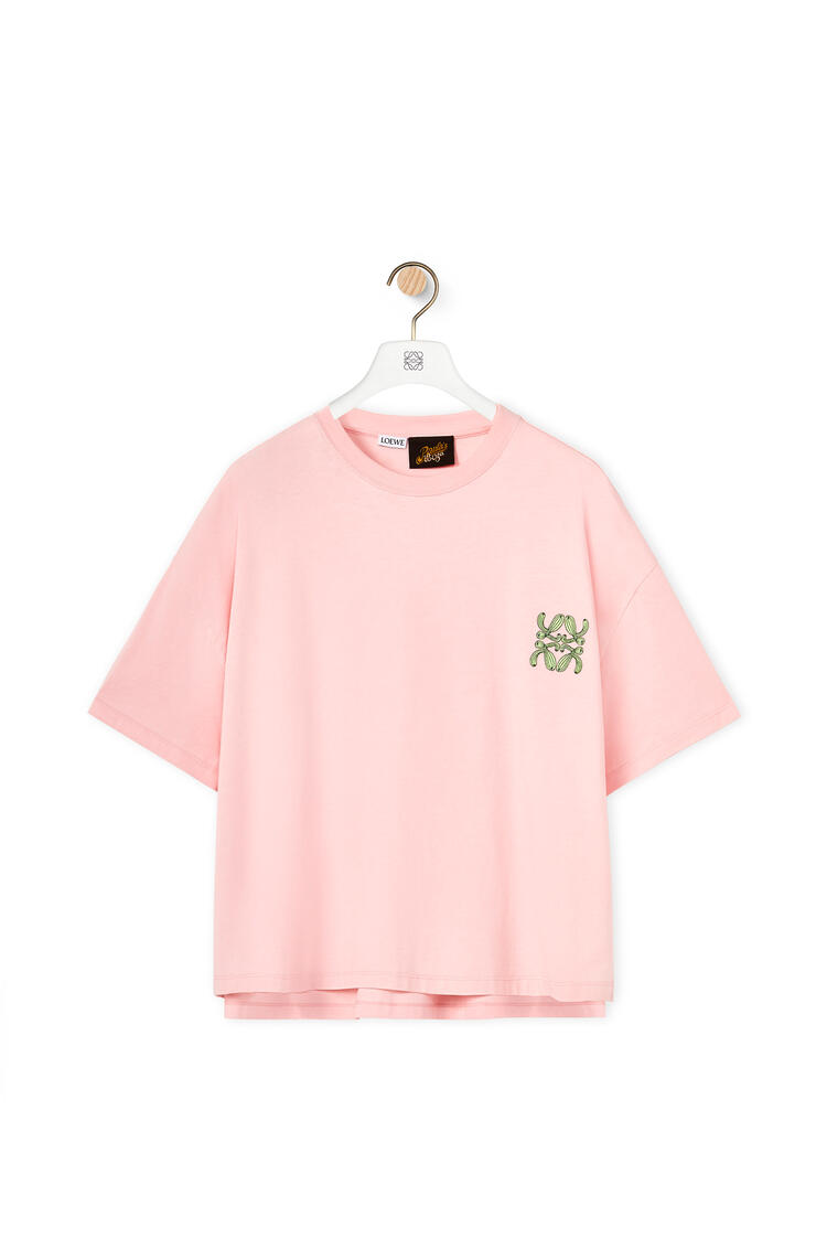 LOEWE Anagram cactus T-shirt in cotton Dahlia pdp_rd