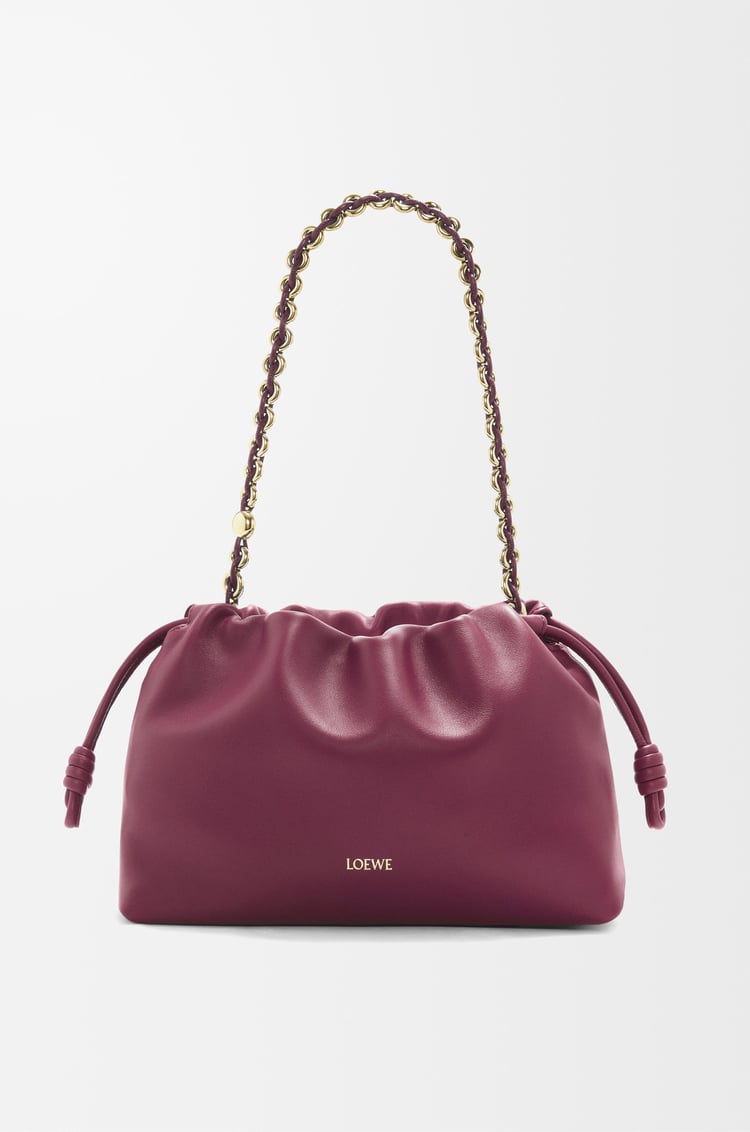 LOEWE フラメンコパース（メローナパラム） クリムゾン