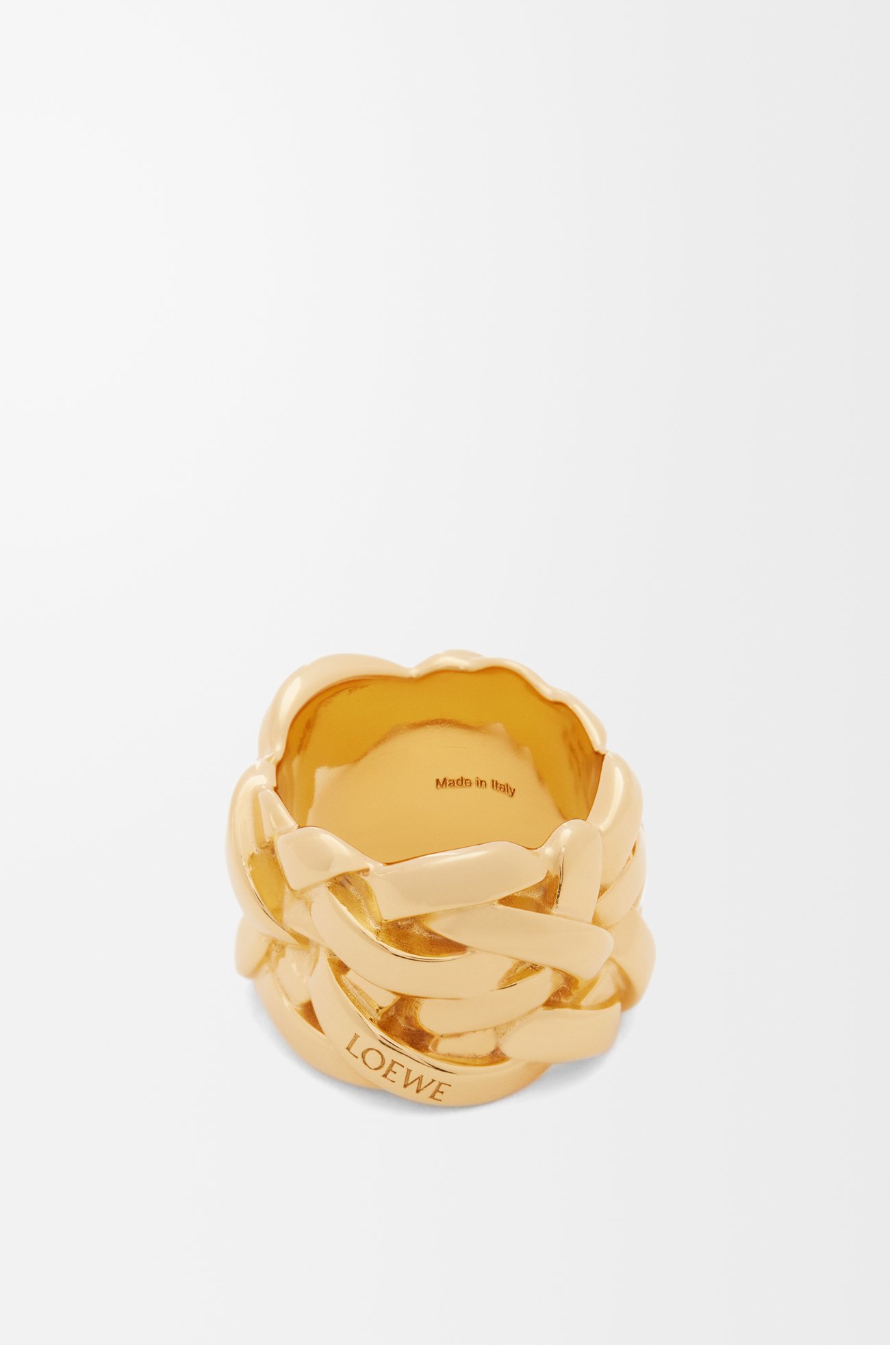 LOEWE 银质 Nest 戒指 金色 plp_rd