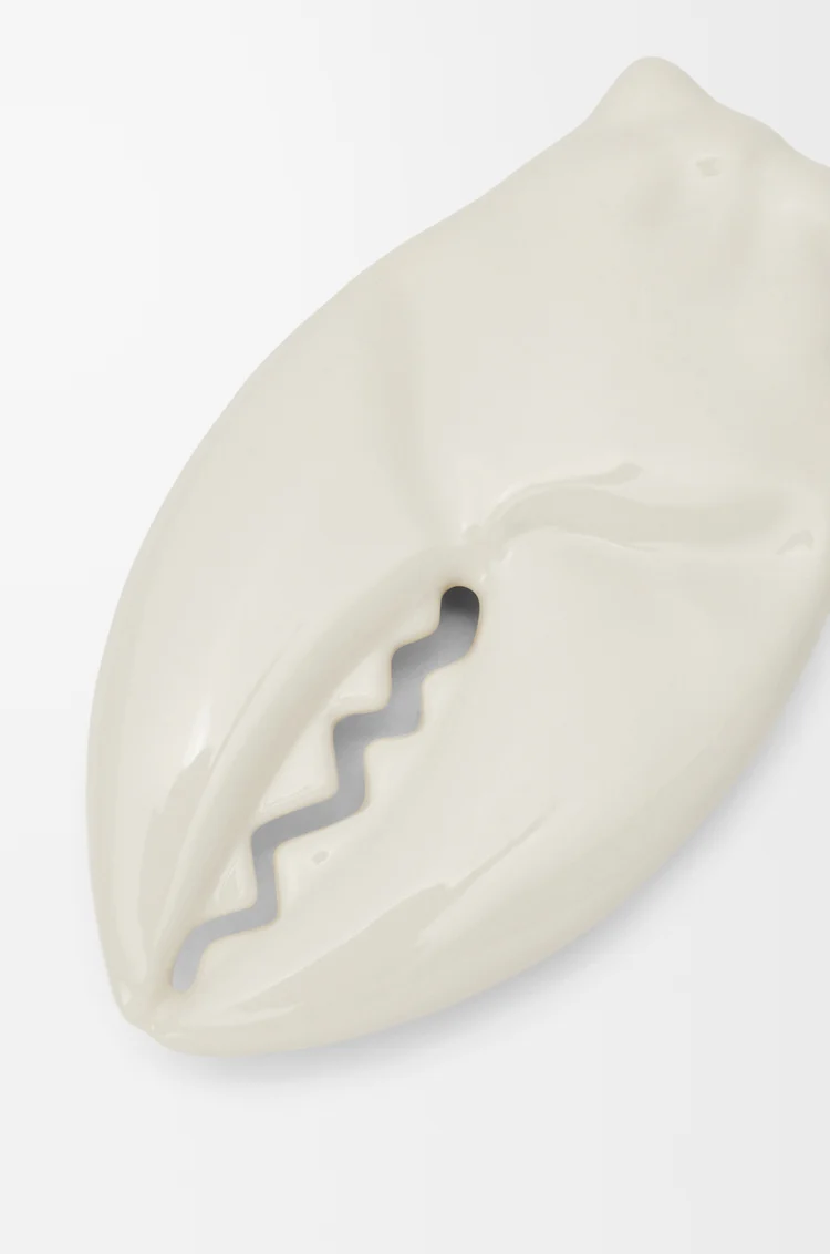 LOEWE Broche Claw Blanco Roto
