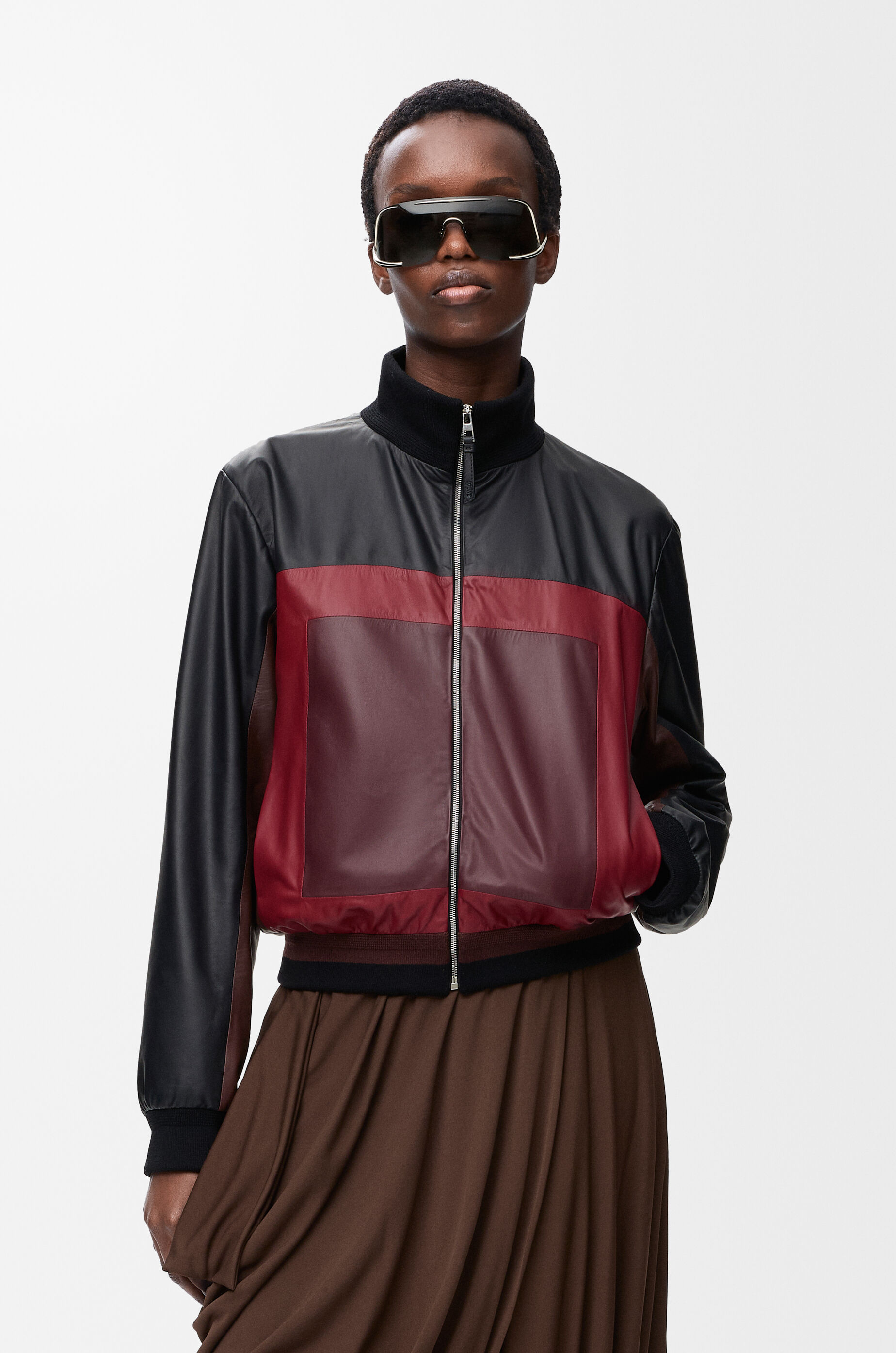 クロップド ジャケット（ナパラム） ブラック - LOEWE Japan official