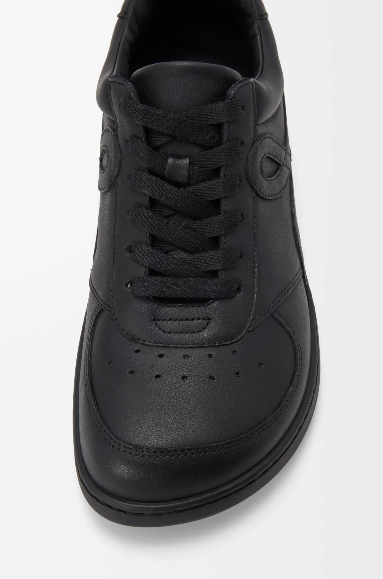 LOEWE Sneakers Jambo en cuir de veau souple grainé Noir