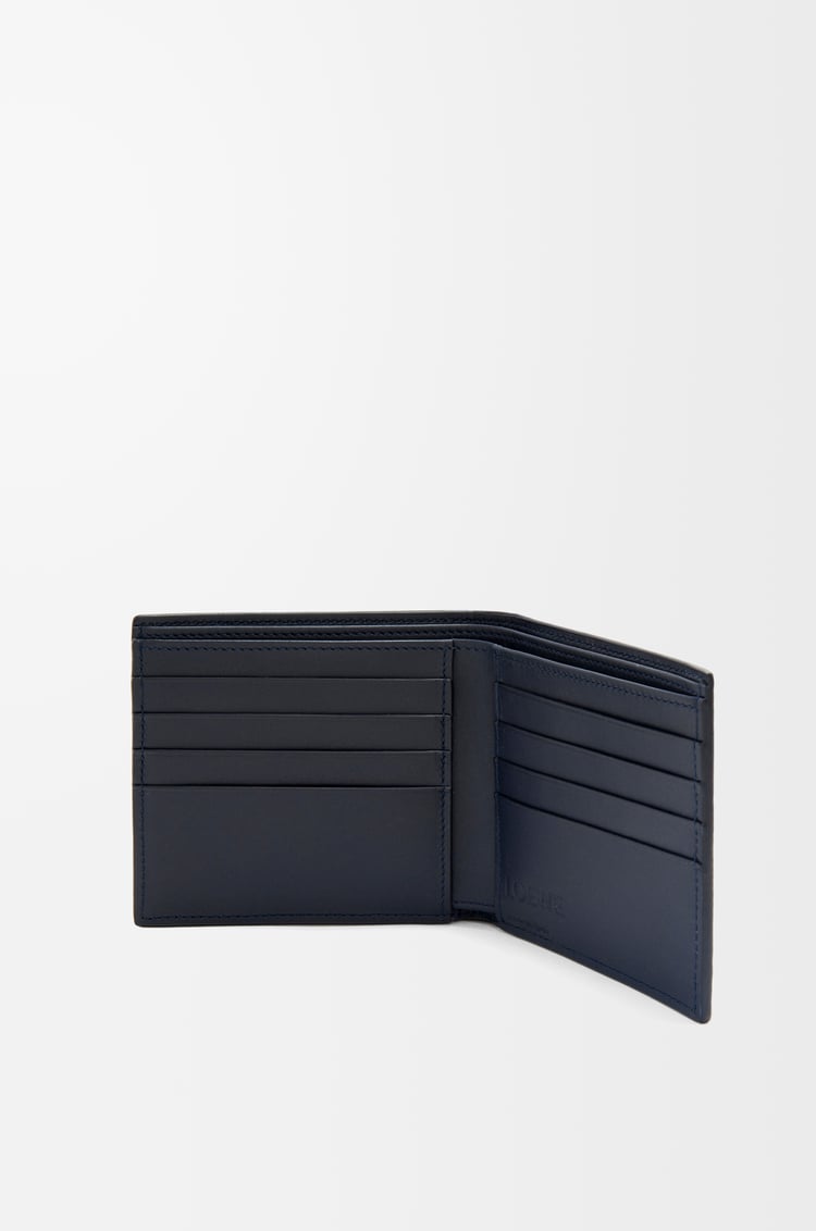 LOEWE バイフォールド ウォレット（ソフトグレインカーフ） ディープネイビー