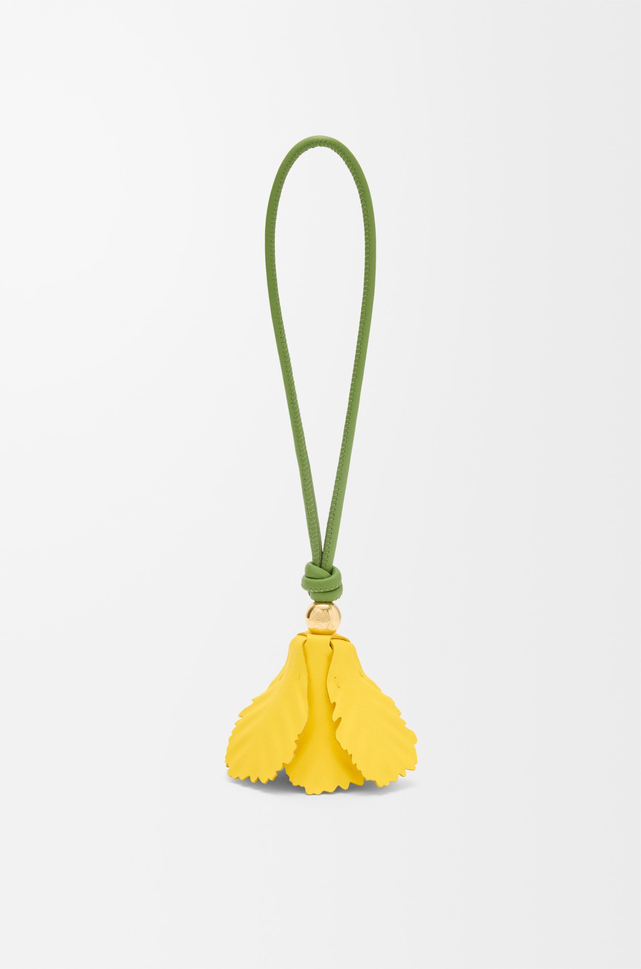 LOEWE チューリップ チャーム（クラシックカーフ） イエロー