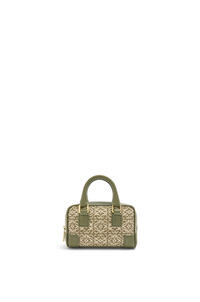LOEWE アマソナバッグ ナノ (アナグラムジャカード&カーフ) Green/Avocado Green