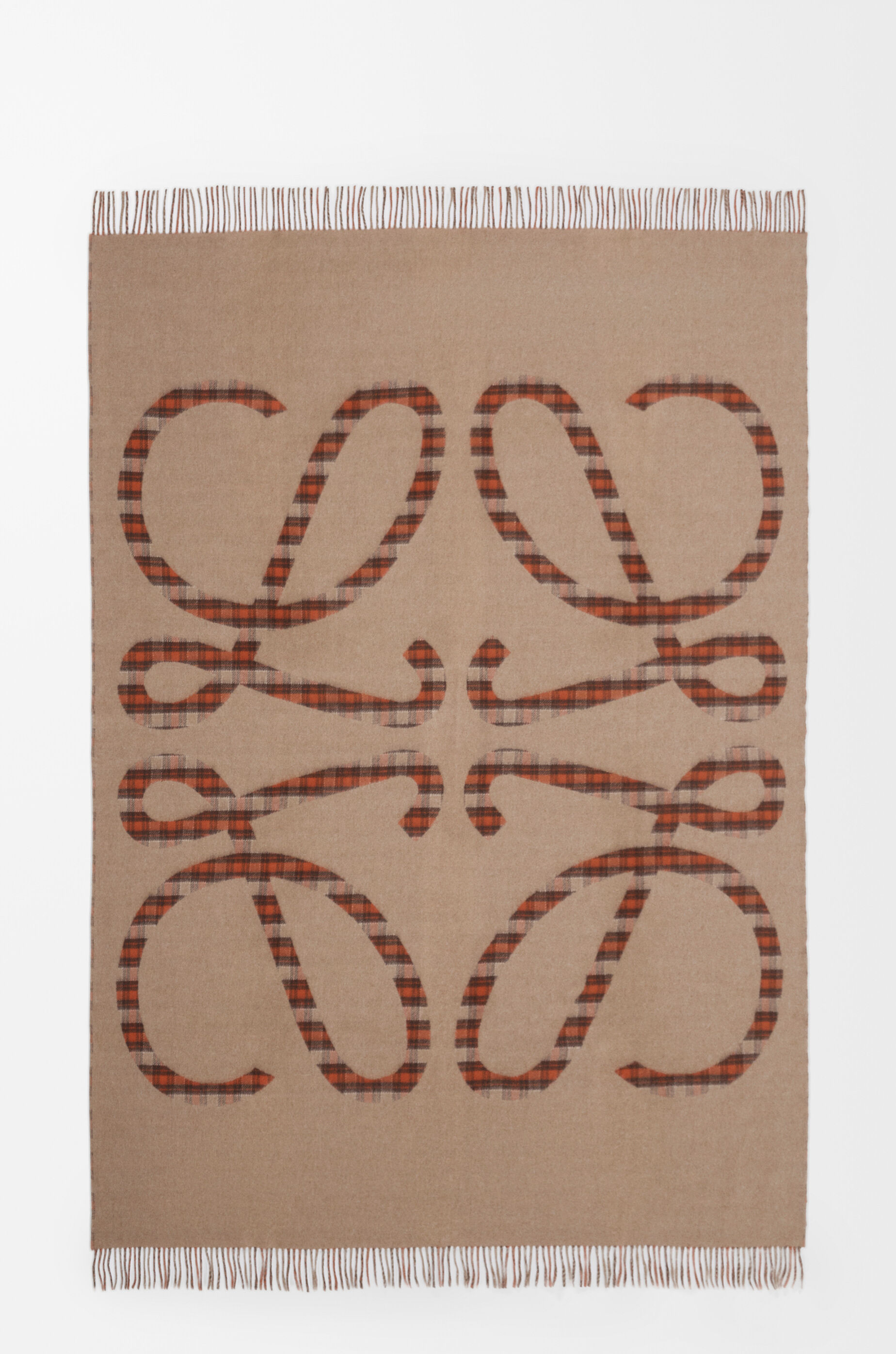 ブランケット(ウール&カシミヤ) ベージュ - LOEWE ブランケット(ウール&カシミヤ) ベージュ - LOEWE