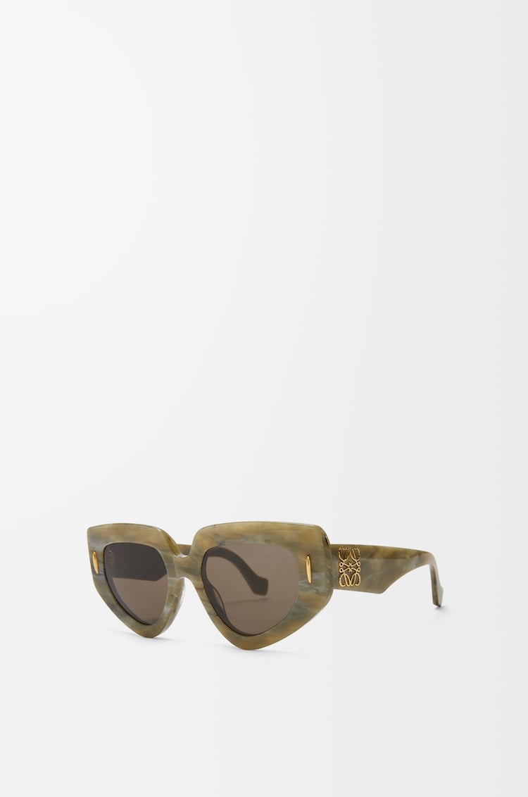 LOEWE Lunettes de soleil Butterfly Screen Marbre Vert Pâle
