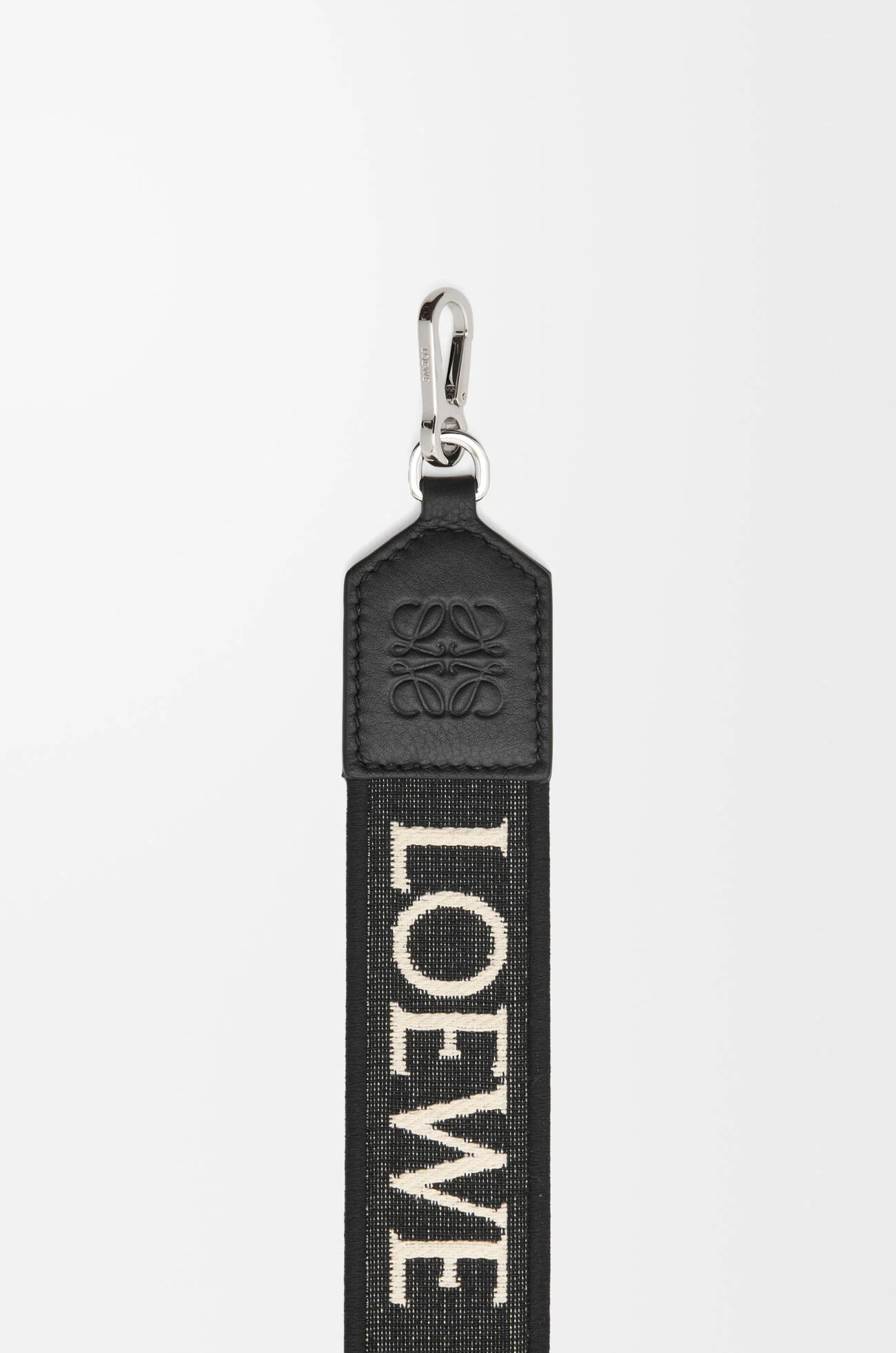 LOEWE アナグラム ストラップ（ジャカード&カーフ） ブラック