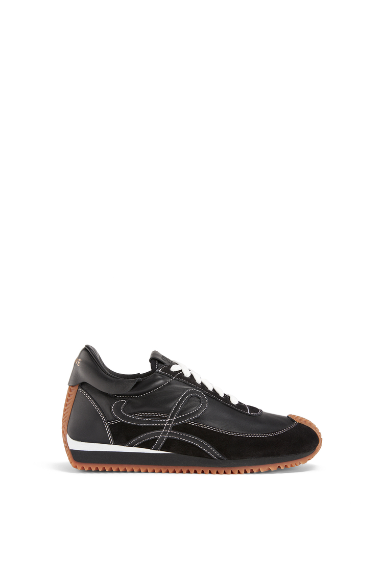 LOEWE Flow Runner in lambskin and calfskin Black