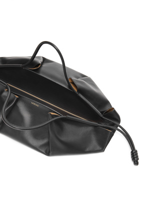 LOEWE XL Paseo bag in shiny nappa calfskin Black